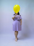 100% Soft Cotton Maternity & Nursing Short Sleeve Dress
